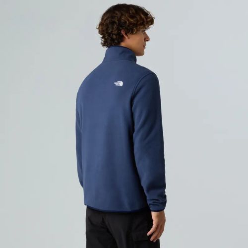 Bluză pentru bărbați The North Face Glacier Fleece 1/4 Zip summit navy