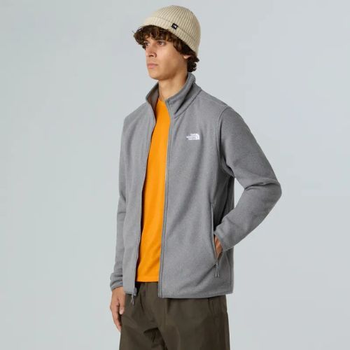 Bluză pentru bărbați The North Face Glacier Fleece mid grey heather