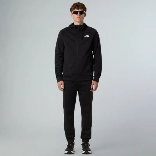 Bluză pentru bărbați The North Face Reaxion 2.0 Hooded Full Zip black heather