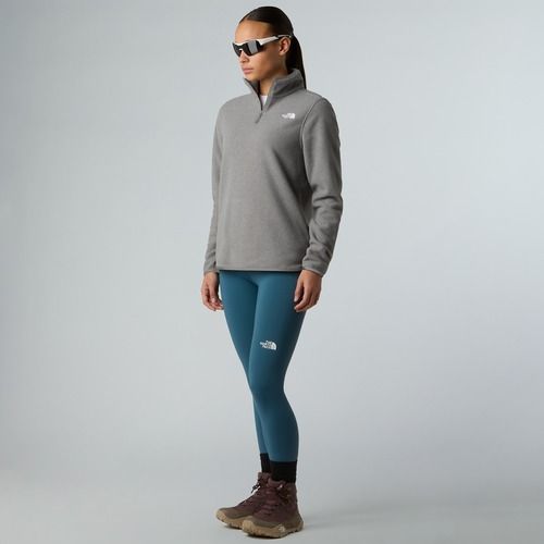 Bluză pentru femei The North Face Glacier Fleece 1/4 Zip mid grey heather