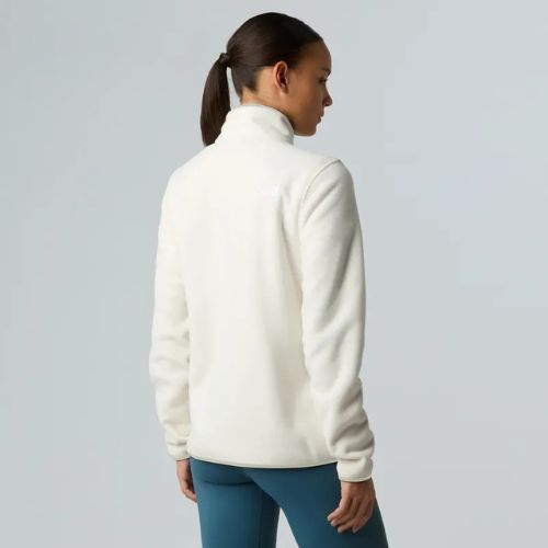 Bluză  pentru femei The North Face Glacier Fleece 1/4 Zip white dune