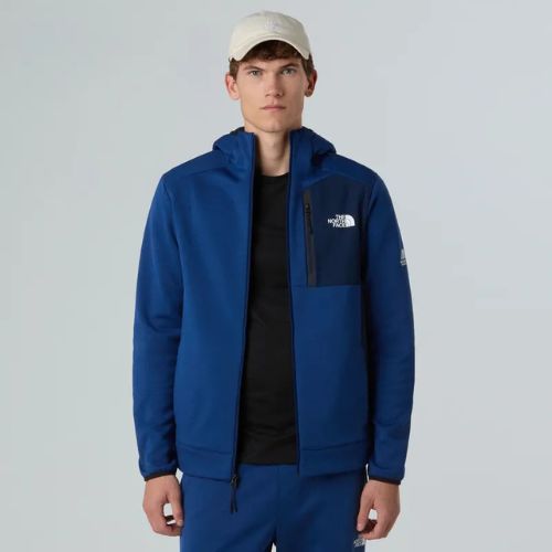 Bluză pentru bărbați The North Face Mountain Athletics Fleece Full Zip estate blue/summit navy