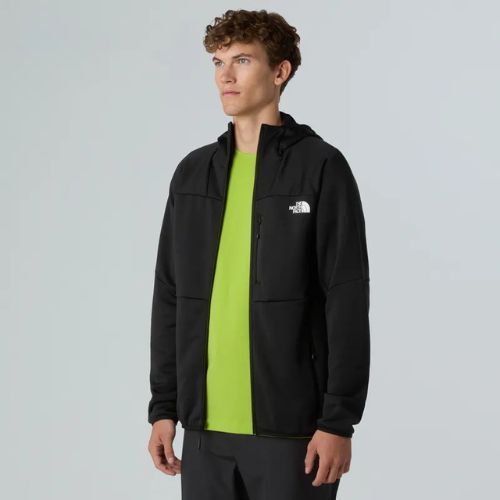Bluză pentru bărbați The North Face Meteora Full Zip black