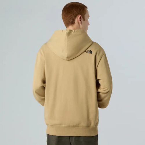 Bluză pentru bărbați The North Face Mountain Logo Relaxed Hooded khaki stone