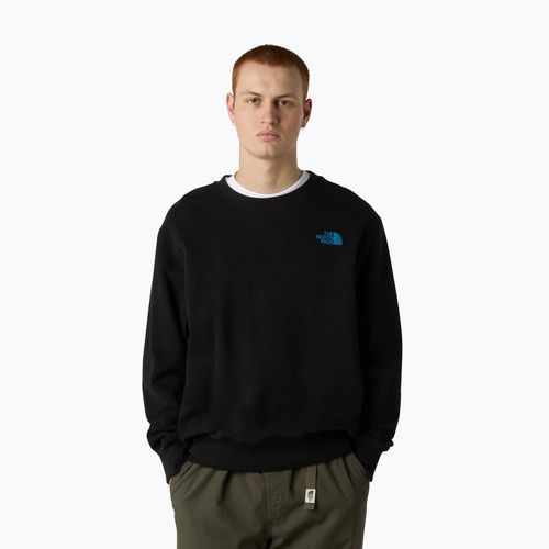 Bluză pentru bărbați The North Face NSE Slopes Relaxed Crew Graphite black