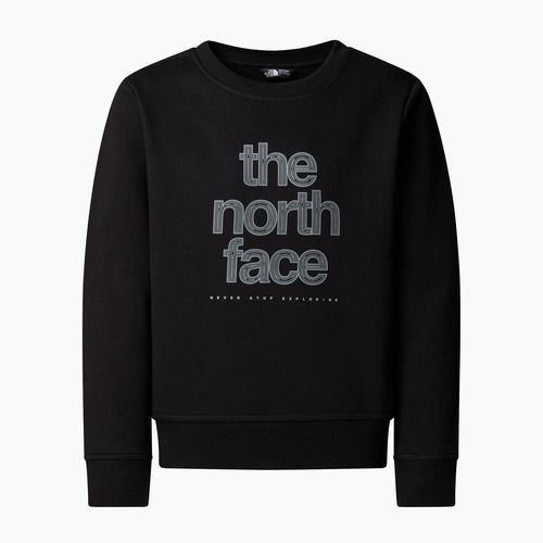 Bluză pentru femei The North Face Reflective Logo Relaxed Crew black