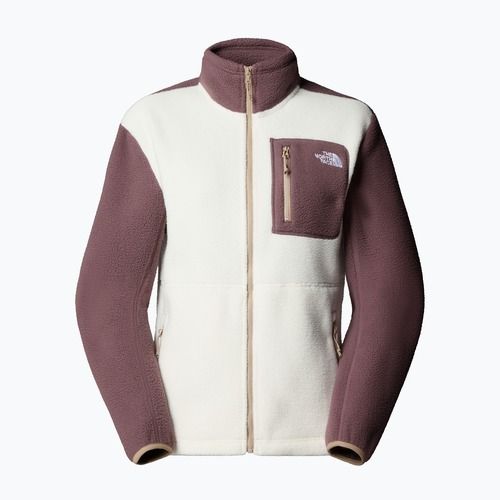 Bluză pentru femei The North Face Yumiori Full Zip white dune/tawny quartz