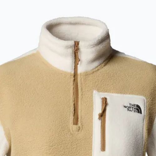 Bluză pentru femei The North Face Yumiori 1/4 Zip khaki stone/white dune/utility brown
