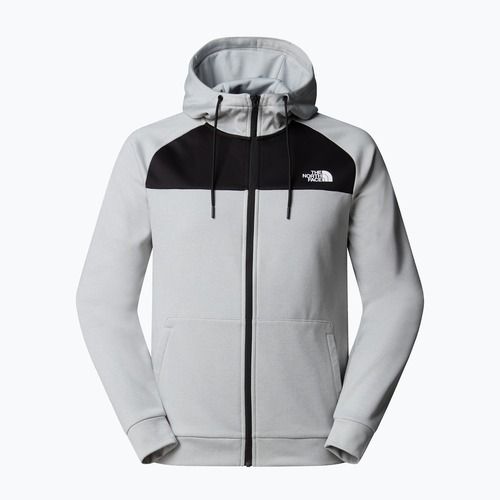 Hanorac pentru bărbați The North Face Reaxion Fleece Full Zip Hoodie high rise grey light heather