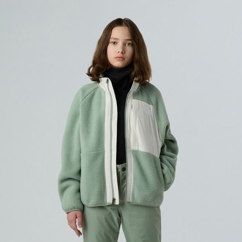 Bluză pentru copii The North Face Yumiori Full Zip slate moss/white dune