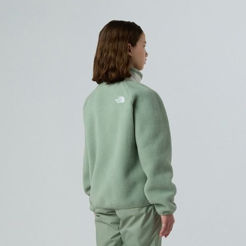 Bluză pentru copii The North Face Yumiori Full Zip slate moss/white dune