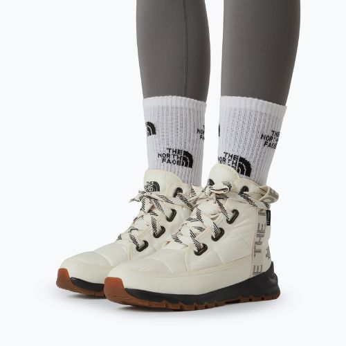 Ghete pentru femei The North Face Thermoball Lace Up Luxe Wp gardenia white/black