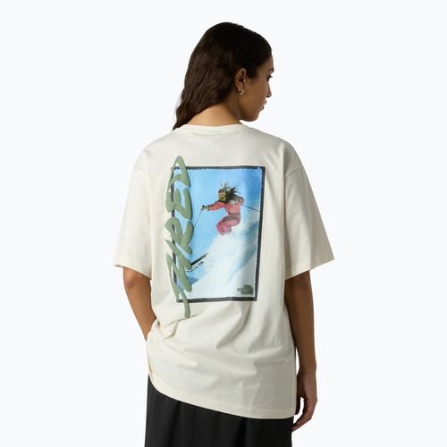 Tricou pentru bărbați The North Face NSE Slopes Relaxed Tee Graphic white dune