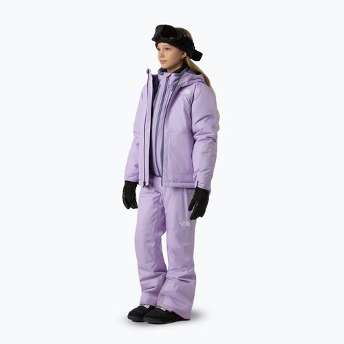 Pantaloni de schi pentru copii The North Face Freedom Insulated lite lilac