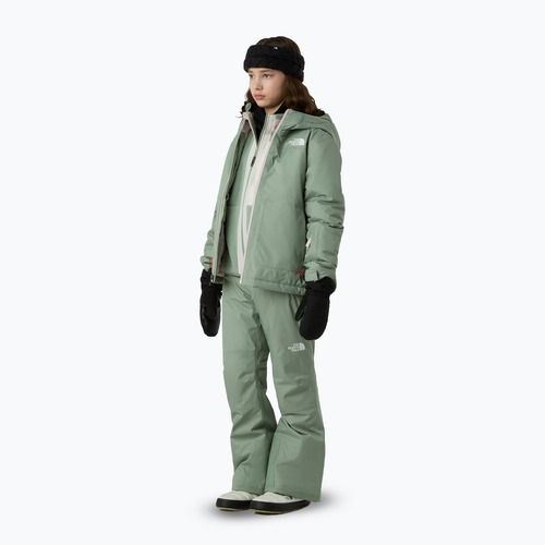 Pantaloni de schi pentru copii The North Face Freedom Insulated slate moss