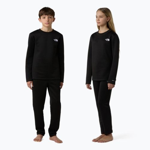 Set de lenjerie termoactivă pentru copii The North Face Dotknit Thermal black
