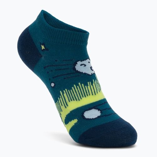 Șosete pentru copii SKECHERS 1/2 Terry Low Cut 6 perechi teal