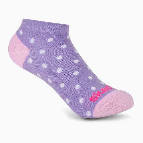 Șosete pentru copii SKECHERS Non Terry Low Cut 6 perechi purple