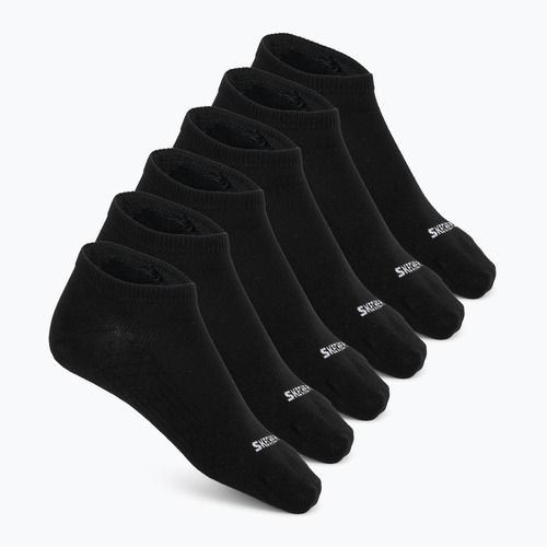 Șosete pentru bărbați SKECHERS Non Terry Low Cut 6 perechi black