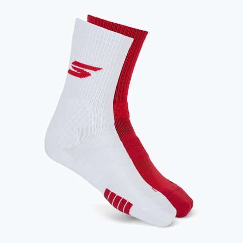 Șosete pentru bărbați SKECHERS Select Terry Crew 2 pary red