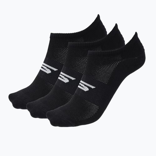 Șosete pentru bărbați SKECHERS Microfiber Non Terry No Show 3 pary black/white