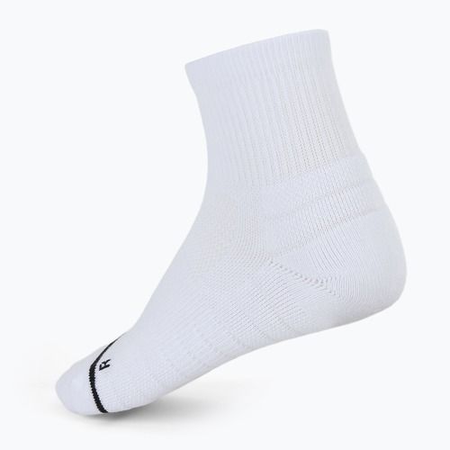 Șosete pentru bărbați SKECHERS 1/2 Terry Qtr Crew 3 pary white traditional