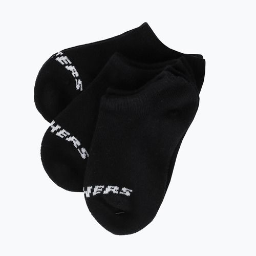Șosete pentru copii SKECHERS Non Terry No Show 3 pary black