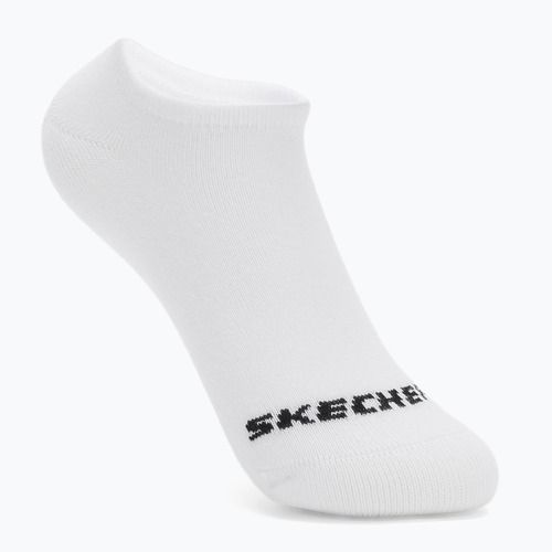 Șosete pentru copii SKECHERS Non Terry No Show 3 pary white/grey