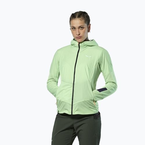 Geacă de vânt pentru femei Salewa Pedroc Polarlite Wind Hood pastel green