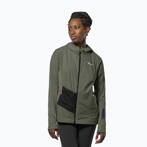 Geacă de vânt pentru femei Salewa Pedroc Polarlite Wind Hood faded green
