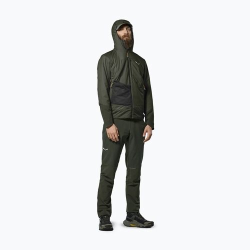 Geacă hibrid pentru bărbați Salewa Pedroc Tirol Wool Air Hybrid dark olive