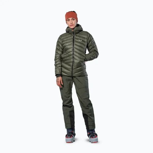 Geacă izolată pentru femei Salewa Ortles Med 3 Rds Dwn faded green
