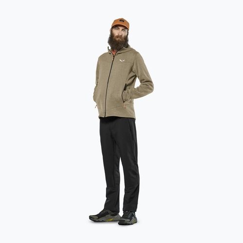 Bluză de trekking pentru bărbați Salewa Puez Rocca Polarlite Hood quicksand