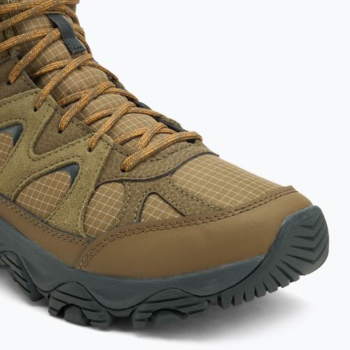Încălțăminte de drumeție pentru bărbați Merrell Thermo Snow Grip Mid Wp drab