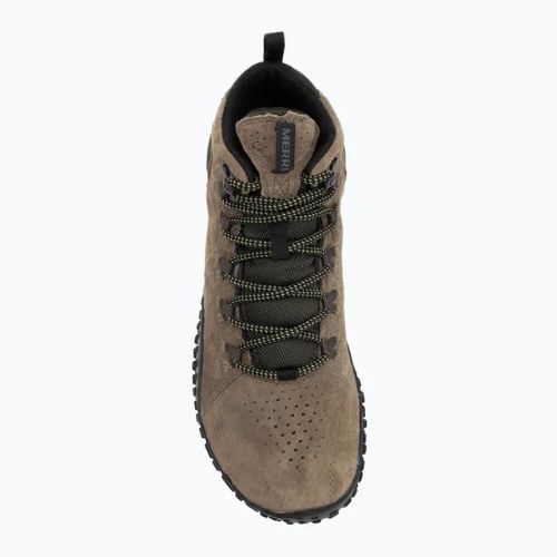 Încălțăminte barefoot pentru bărbați Merrell Wrapt Mid WP olive/black