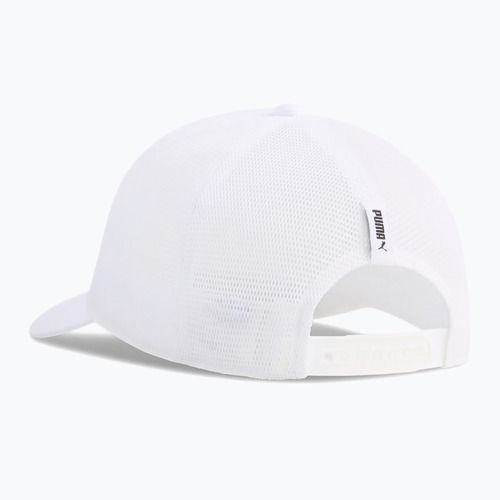 Șapcă cu cozoroc PUMA x HYROX Trucker albă