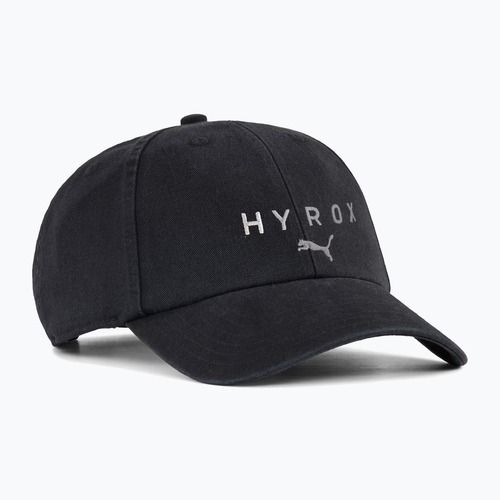 Șapcă cu cozoroc PUMA x HYROX BB neagră