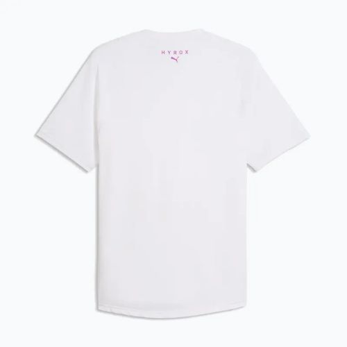 Tricou de antrenament pentru bărbați PUMA x HYROX Dryelite Training Tee alb