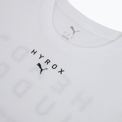Tricou de antrenament pentru bărbați PUMA Hyrox Head Judge white