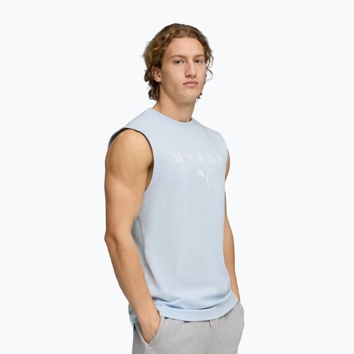 Tricou de antrenament pentru bărbați PUMA x HYROX Cutoff Tank gri