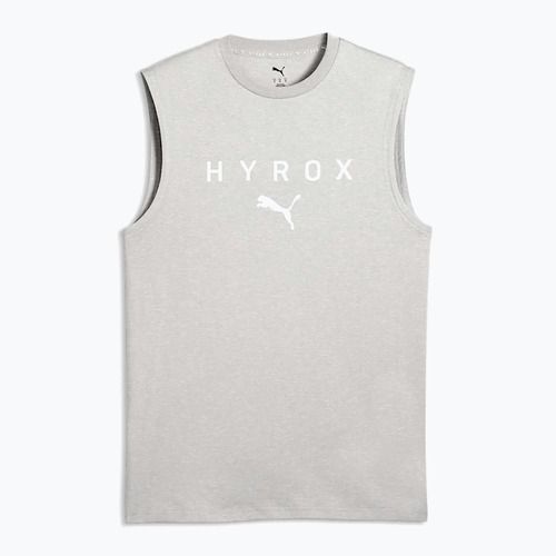 Tricou de antrenament pentru bărbați PUMA Hyrox Cutoff Tank gray