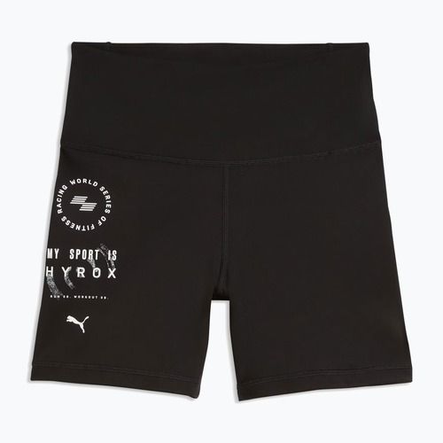 Pantaloni scurți de antrenament pentru femei PUMA x HYROX Tad Essential Tight negri