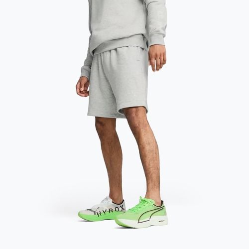 Pantaloni scurți de antrenament pentru bărbați PUMA x HYROX gri
