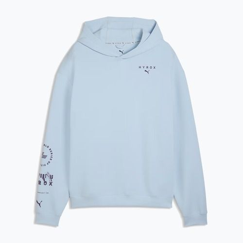 Hanorac de antrenament pentru bărbați PUMA x HYROX Cloudspun Hoodie 68 gri