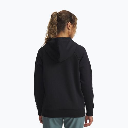 Hanorac pentru femei Under Armour Rival Feelce Shimmer Hoody black/iridescent