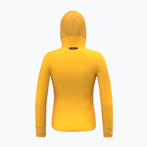 Bluză de trekking pentru femei Salewa Agner PL Hooded gold