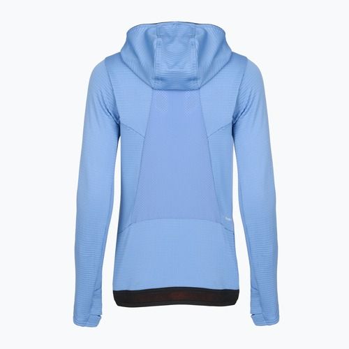Bluză de trekking pentru femei Salewa Pedroc PL Hooded morning blue
