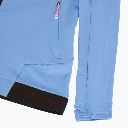 Bluză de trekking pentru femei Salewa Pedroc PL Hooded morning blue