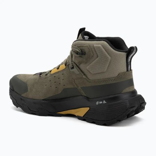 Încălțăminte de trekking pentru bărbați Salewa Pedroc 2 Leather Mid PTX faded green/dark olive