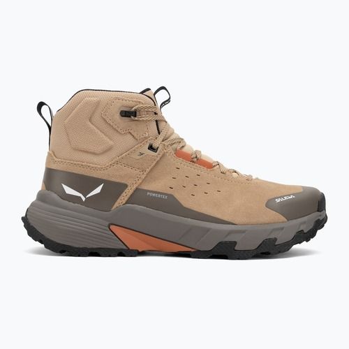 Încălțăminte de trekking pentru bărbați Salewa Pedroc 2 Leather Mid PTX quicksand/bungee cord